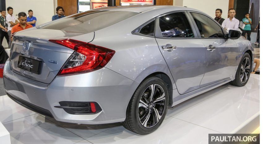 Honda Civic generasi ke-10 membuat penampilan pertamanya di Malaysia sebelum dilancarkan 496430