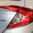 Honda Civic generasi ke-10 membuat penampilan pertamanya di Malaysia sebelum dilancarkan