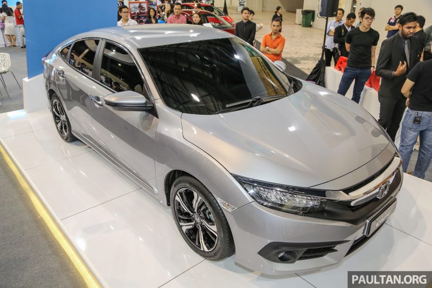 Honda Civic generasi ke-10 membuat penampilan pertamanya di Malaysia sebelum dilancarkan 496439