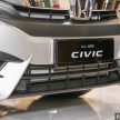 Honda Civic generasi ke-10 membuat penampilan pertamanya di Malaysia sebelum dilancarkan
