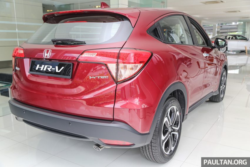 GALLERY: Honda HR-V in Dark Ruby Red Pearl colour Image #497607