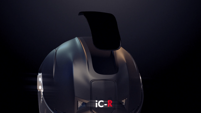 Intelligent Cranium iC-R helmet – no more blind spot 500693
