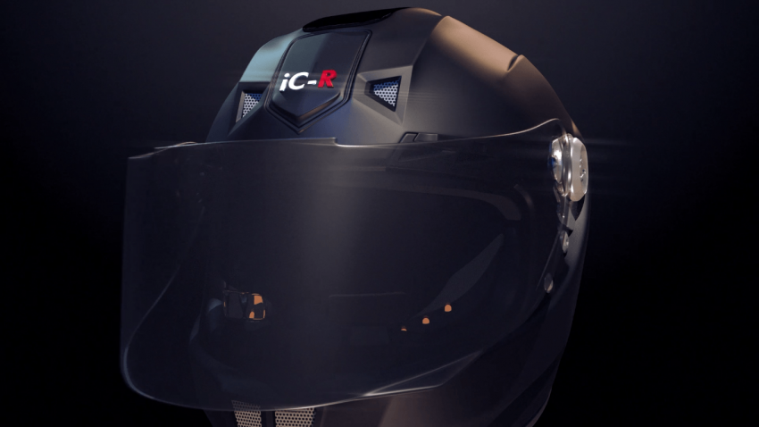 Intelligent Cranium iC-R helmet – no more blind spot 500694