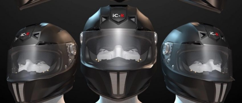 Intelligent Cranium iC-R helmet – no more blind spot 500680