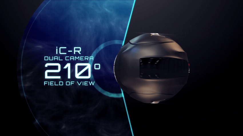 Intelligent Cranium iC-R helmet – no more blind spot 500685