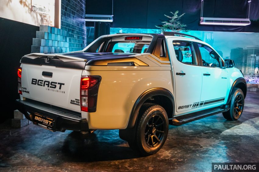 Isuzu D-Max Beast limited edition launched – 2.5L and 3.0L 4×4 A/T, only 360 units, RM120k-RM128k 497276