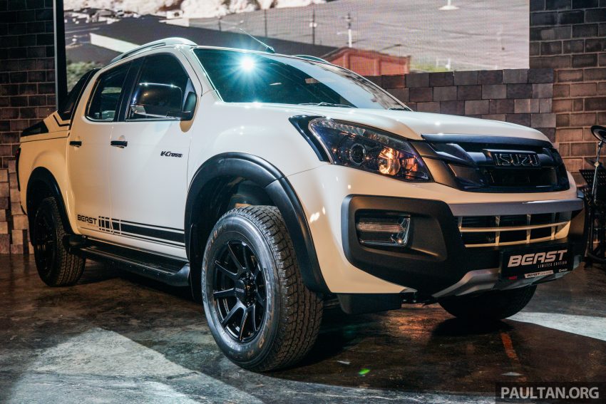 Isuzu D-Max Beast limited edition launched – 2.5L and 3.0L 4×4 A/T, only 360 units, RM120k-RM128k 497246