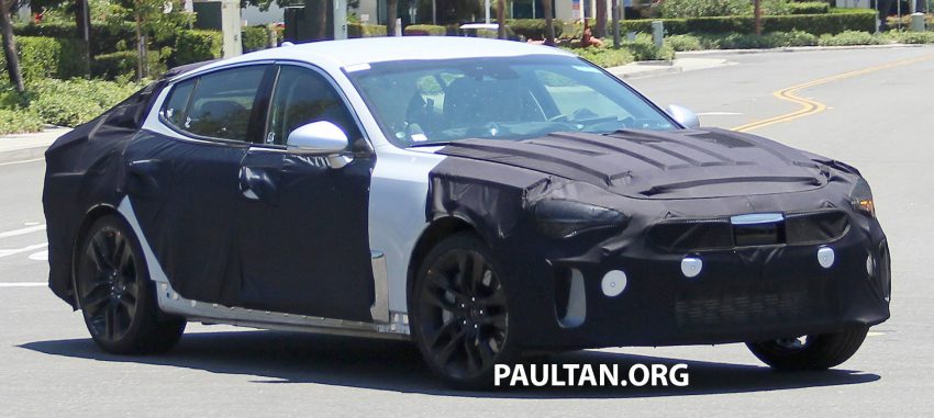 SPYSHOTS: Kia GT spotted road-testing in California 494695