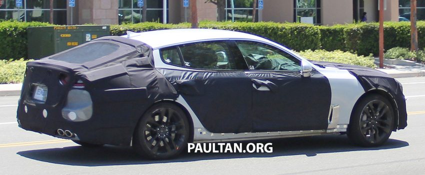 SPYSHOTS: Kia GT spotted road-testing in California 494719