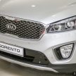 2016 Kia Sorento launched in Malaysia – 2.2 LS diesel, 2.4 MS petrol and 2.4 HS petrol, RM156k-RM176k