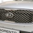 2016 Kia Sorento launched in Malaysia – 2.2 LS diesel, 2.4 MS petrol and 2.4 HS petrol, RM156k-RM176k