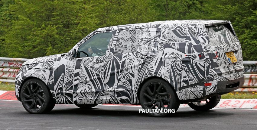 SPYSHOTS: 2017 Land Rover Discovery 5, in and out 499450