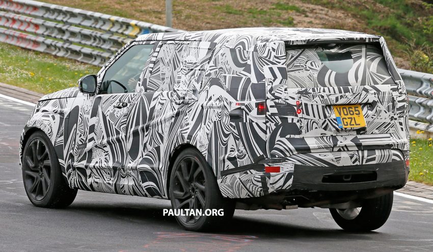 SPYSHOTS: 2017 Land Rover Discovery 5, in and out 499451