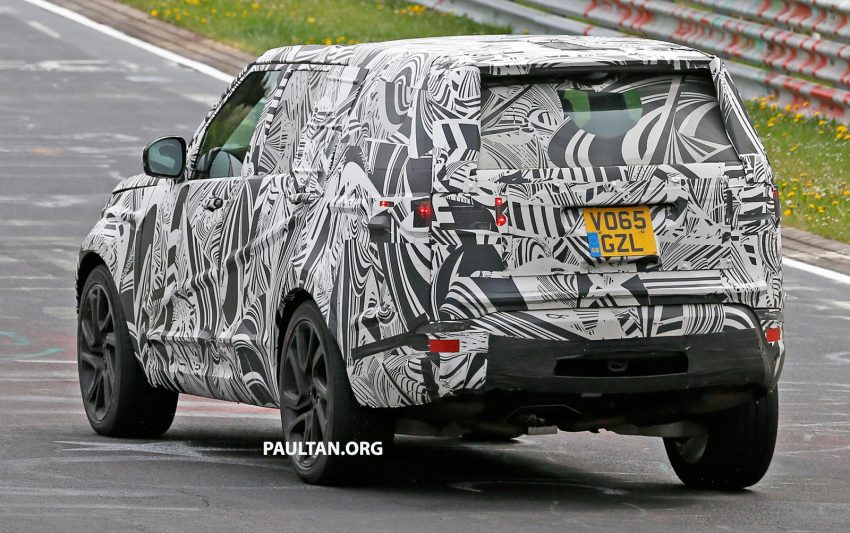 SPYSHOTS: 2017 Land Rover Discovery 5, in and out 499452