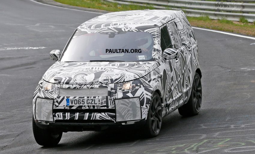 SPYSHOTS: 2017 Land Rover Discovery 5, in and out 499456