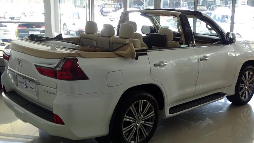 Lexus LX 570 with roof chopped off – RM1.4 million 489876