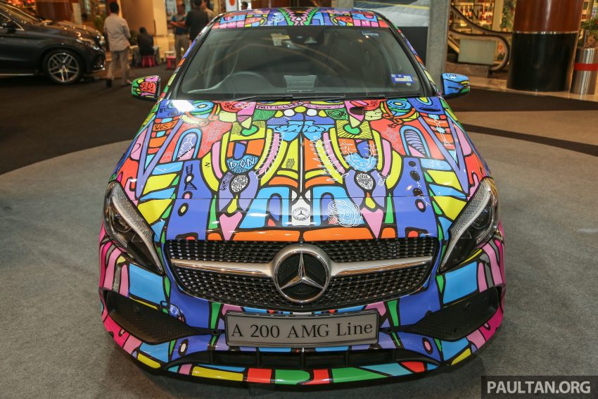 Mercedes-Benz A200 art cars to be displayed at KLPac 490956