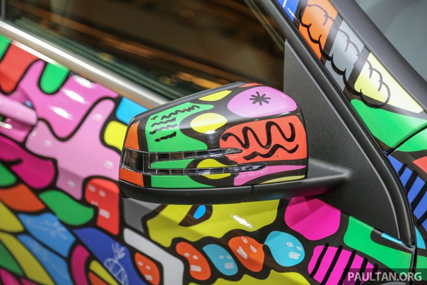 Mercedes-Benz A200 art cars to be displayed at KLPac 490970
