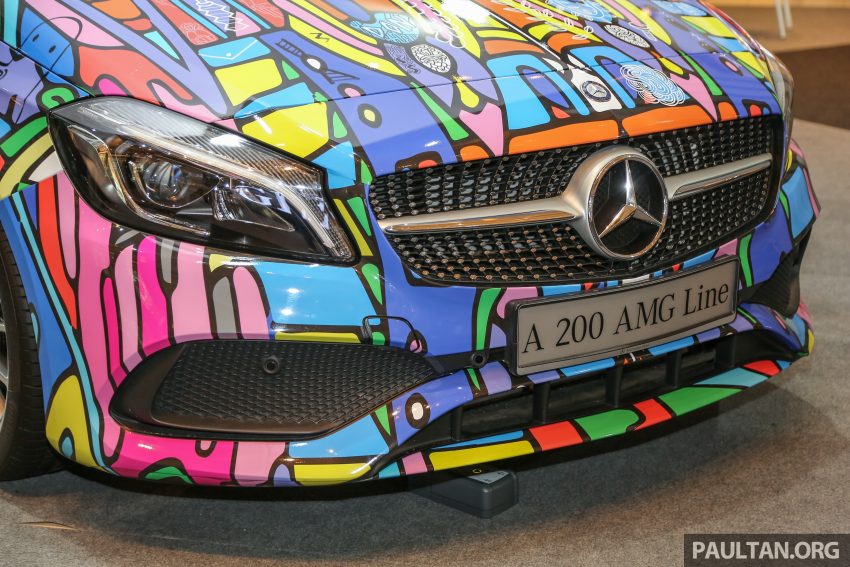Mercedes-Benz A200 art cars to be displayed at KLPac 490958