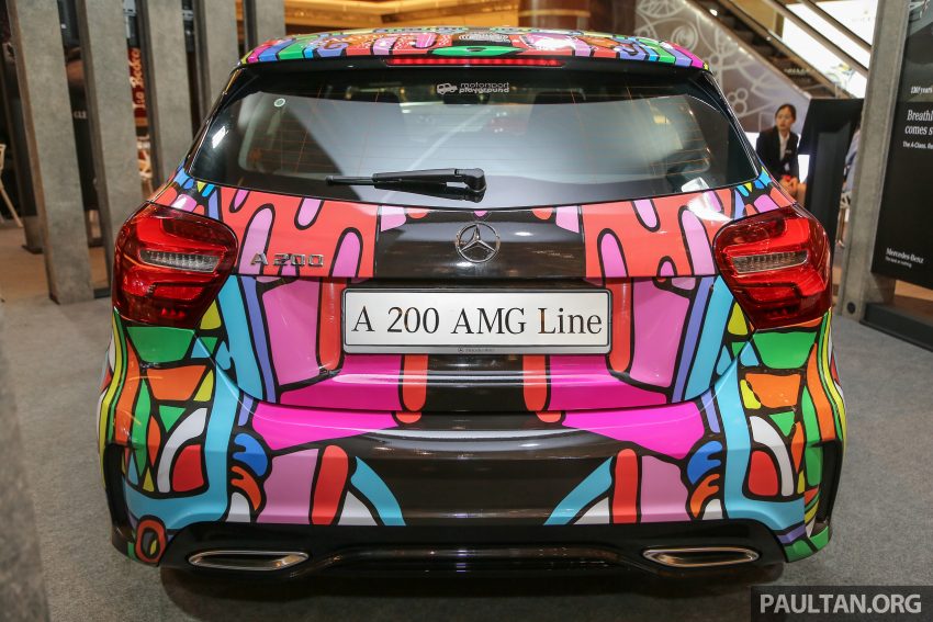 Mercedes-Benz A200 art cars to be displayed at KLPac 490959