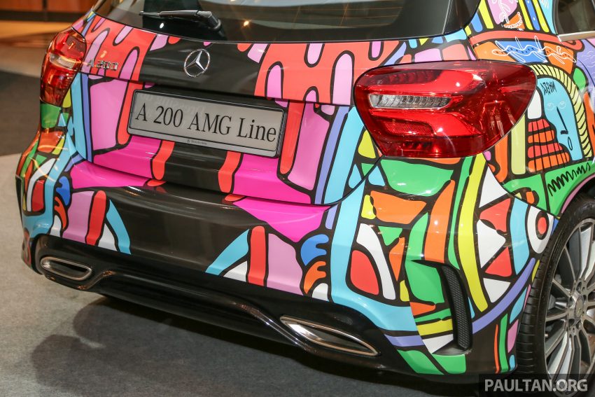 Mercedes-Benz A200 art cars to be displayed at KLPac 490962