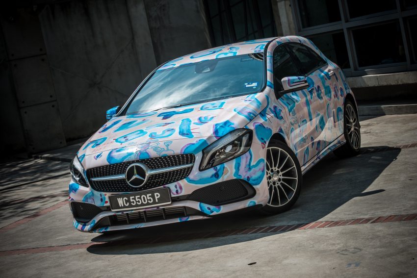 Mercedes-Benz A200 art cars to be displayed at KLPac 491016
