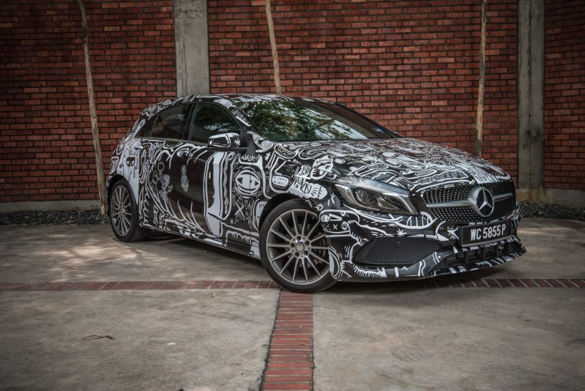 Mercedes-Benz A200 art cars to be displayed at KLPac 491018