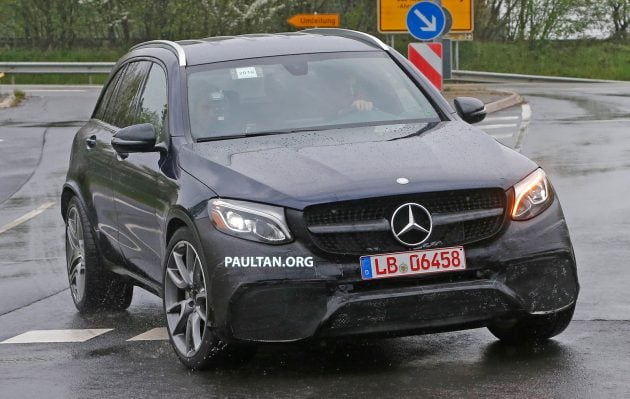 Mercedes AMG GLC63 Spyshots-01