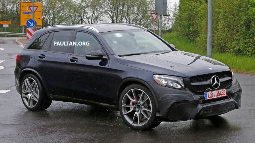 SPYSHOTS: Mercedes-AMG GLC 63 rolls to the ‘Ring 499856
