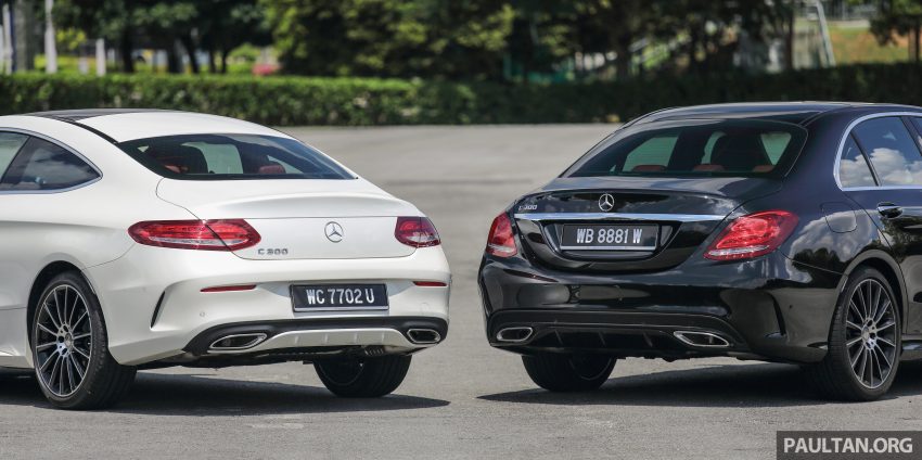 GALLERY: Mercedes-Benz C300 Coupe vs sedan 495919