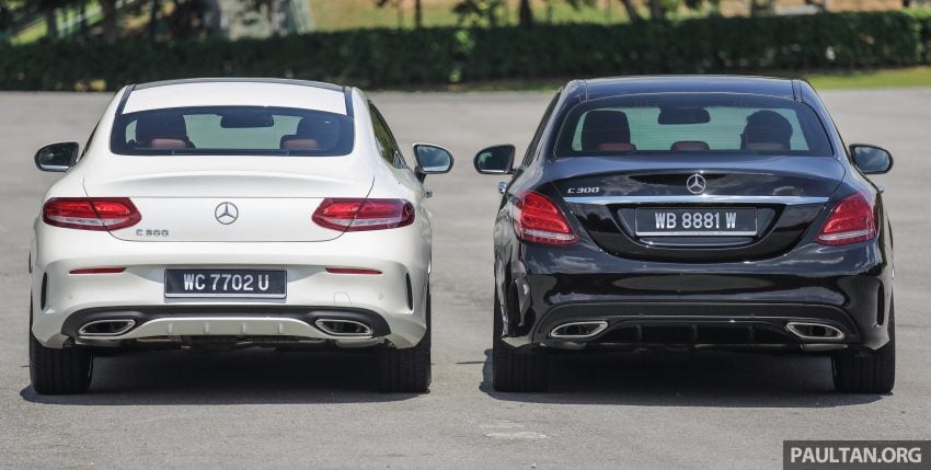 GALLERY: Mercedes-Benz C300 Coupe vs sedan 495924