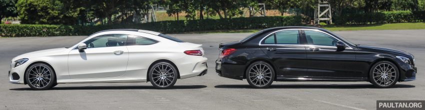 GALLERY: Mercedes-Benz C300 Coupe vs sedan 495914