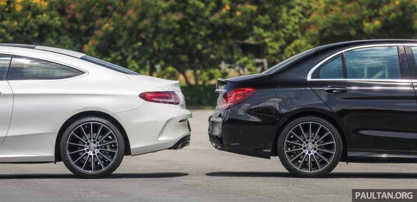 GALLERY: Mercedes-Benz C300 Coupe vs sedan 495915