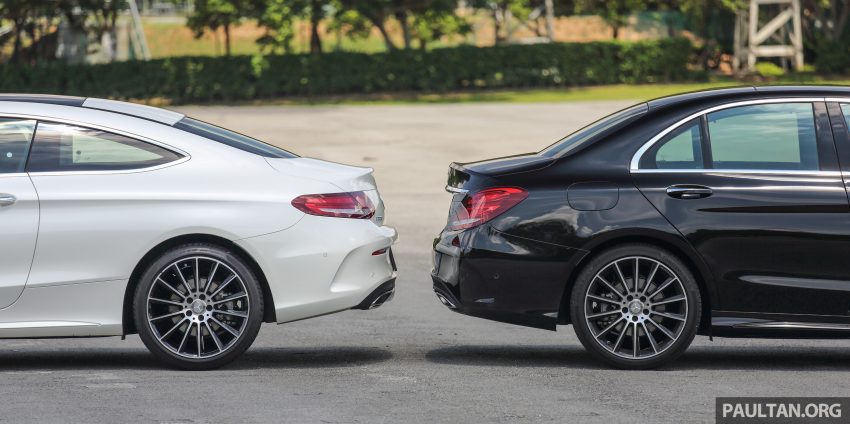 GALLERY: Mercedes-Benz C300 Coupe vs sedan 495916