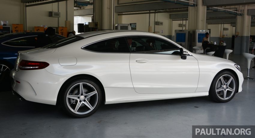 C205 Mercedes-Benz C-Class Coupe launched in Malaysia – three variants, RM309k to RM389k 495855