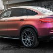 Mercedes-Benz GLE Coupe gets “multicolour” wrap