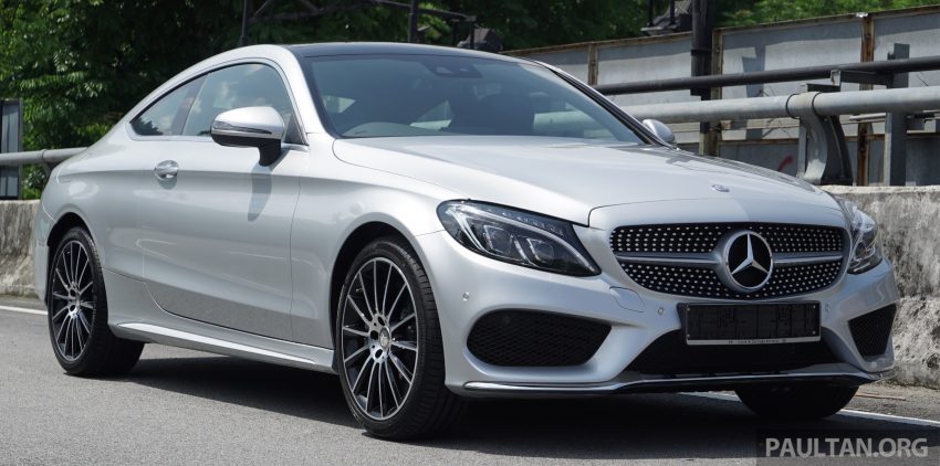 C205 Mercedes-Benz C-Class Coupe launched in Malaysia – three variants, RM309k to RM389k 495272