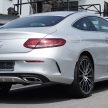 C205 Mercedes-Benz C-Class Coupe launched in Malaysia – three variants, RM309k to RM389k