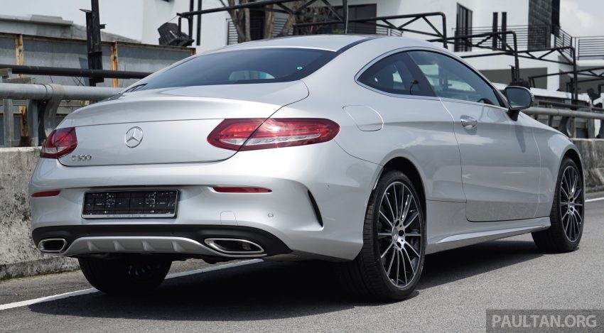C205 Mercedes-Benz C-Class Coupe launched in Malaysia – three variants, RM309k to RM389k 495277