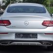 Mercedes-Benz C-Class Coupe dilancarkan di Malaysia – tiga varian, harga dari RM309k ke RM389k