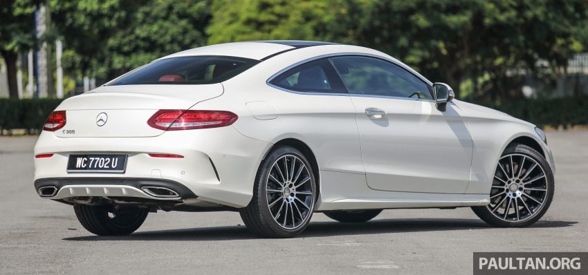 DRIVEN: Mercedes-Benz C300 Coupe, looks come first 495418