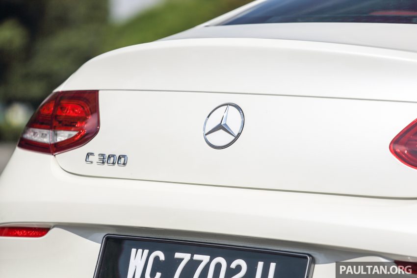 DRIVEN: Mercedes-Benz C300 Coupe, looks come first 495423