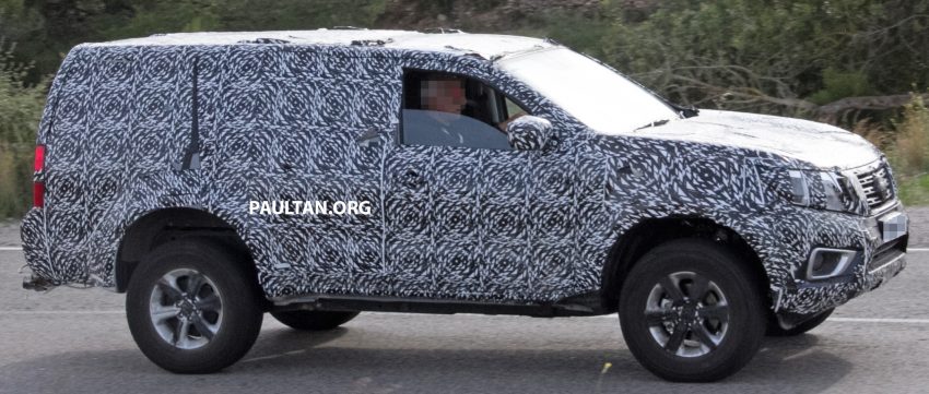 SPIED: Nissan NP300 Navara-based SUV seen testing 499120