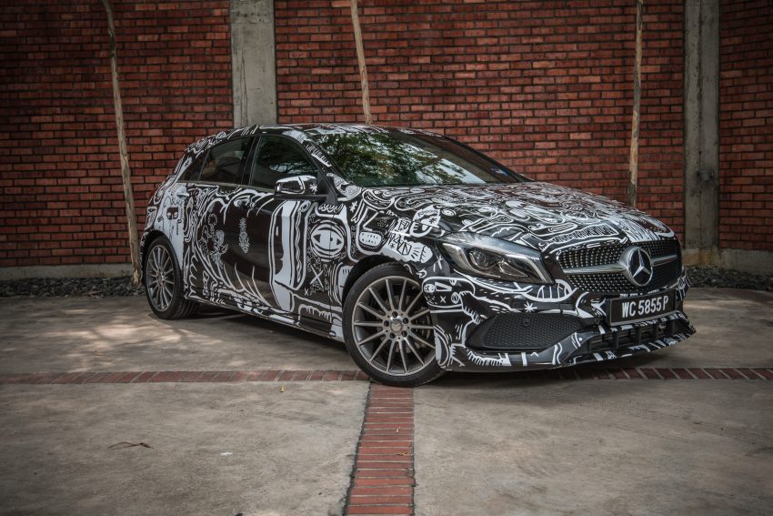 Mercedes-Benz A200 art cars to be displayed at KLPac 491181