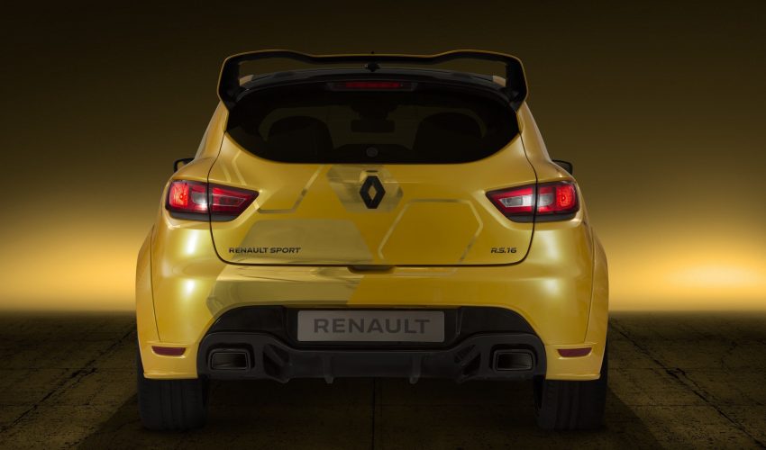 Renault Clio RS 16 didedahkan -275 hp, 360 Nm 500350