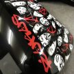 Yamaha R-1 engine hydro-dipped by Rukus Customs