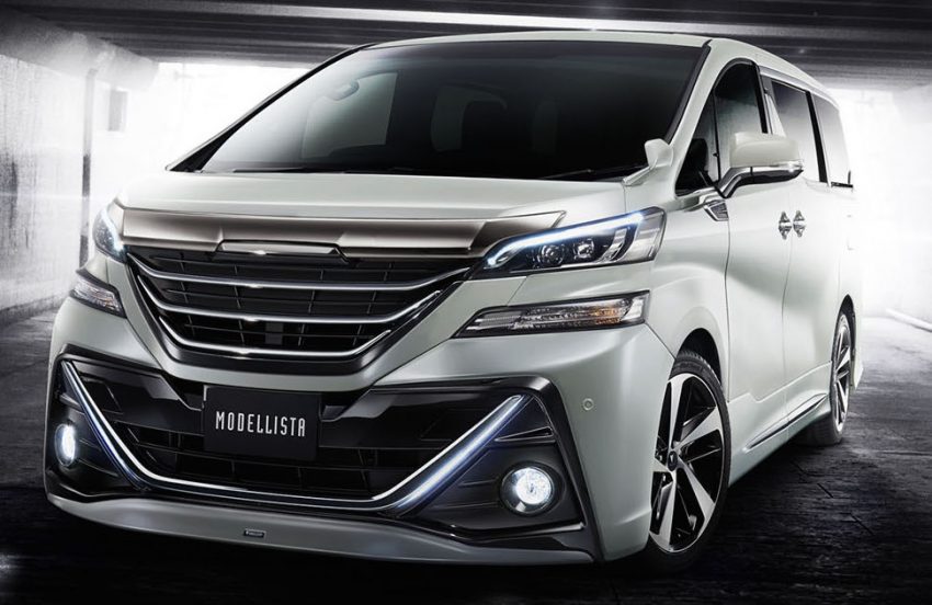 2016 Toyota Alphard, Vellfire get Modellista body kits 490399