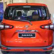 2016 Toyota Sienta pricing released – from RM92,900