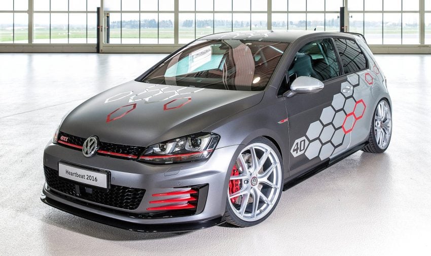 Volkswagen Golf GTI Heartbeat Concept dihasilkan oleh 12 orang pelatih untuk Wörthersee 2016 490807