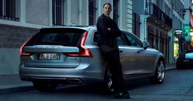 Volvo Cars’ new V90 campaign features footballing legend Zlata